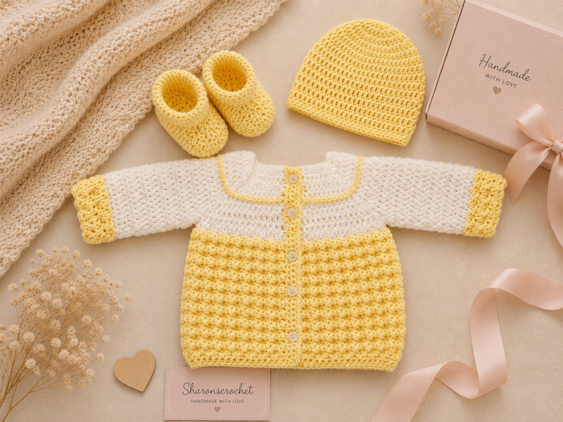 🎁 Handmade Baby Gift Set 🎁