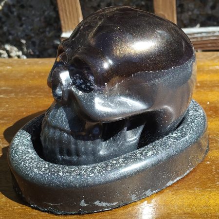 Large Skull with Oval Base