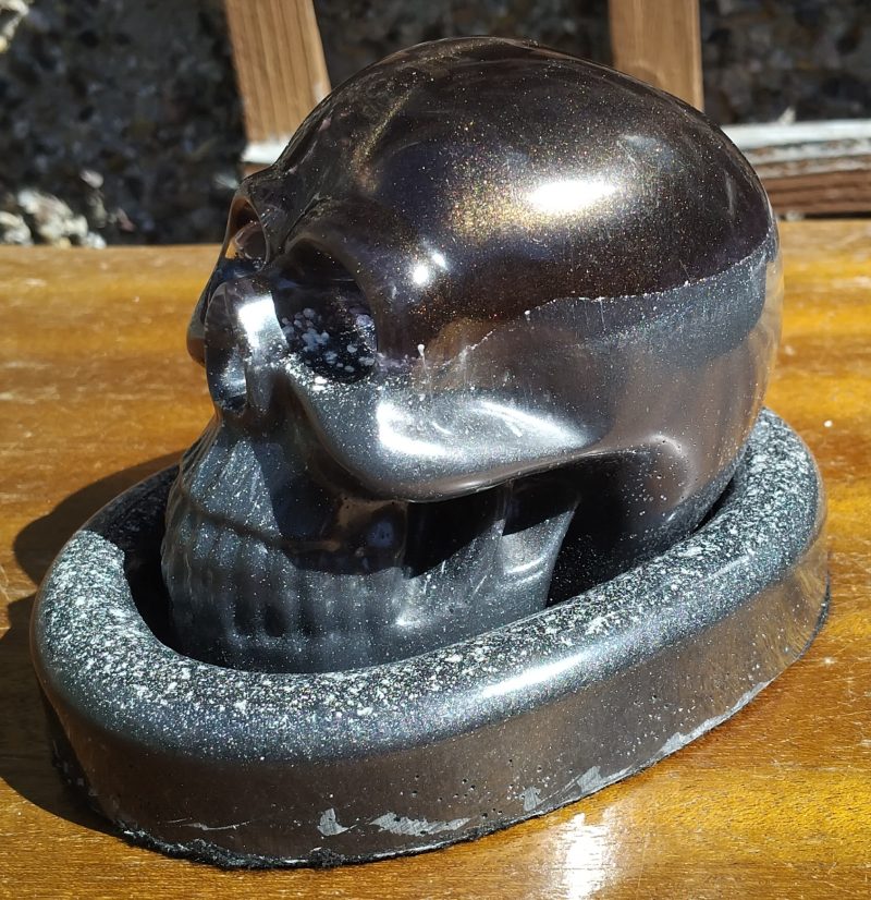 Large Skull with Oval Base