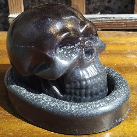 Large Skull with Oval Base
