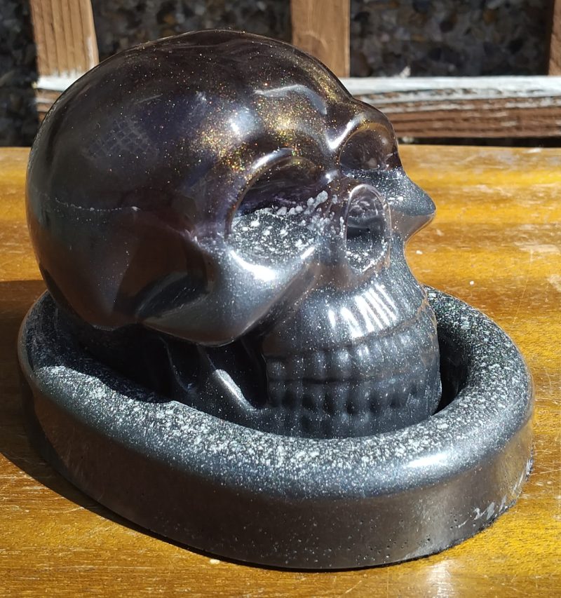 Large Skull with Oval Base