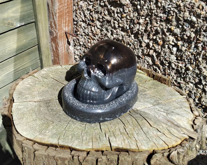 Large Skull with Oval Base
