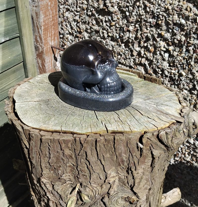 Large Skull with Oval Base