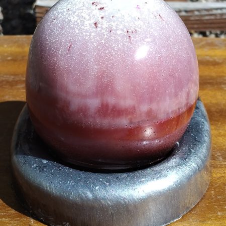 Large Resin Skull with an Oval Base