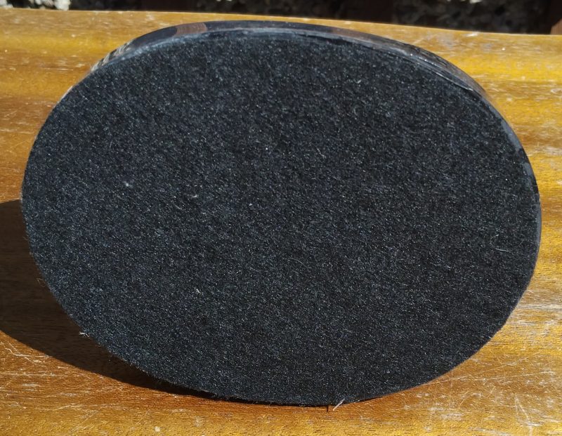 Large Resin Skull with an Oval Base