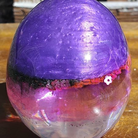 Medium Resin Multi-Coloured Skull