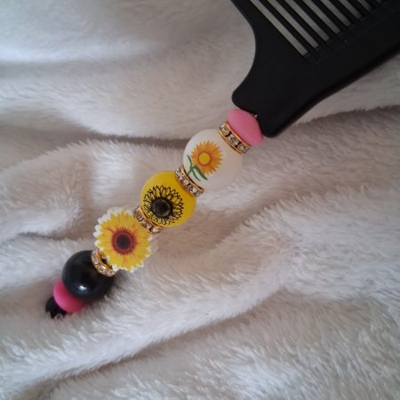 Beautiful beaded Comb