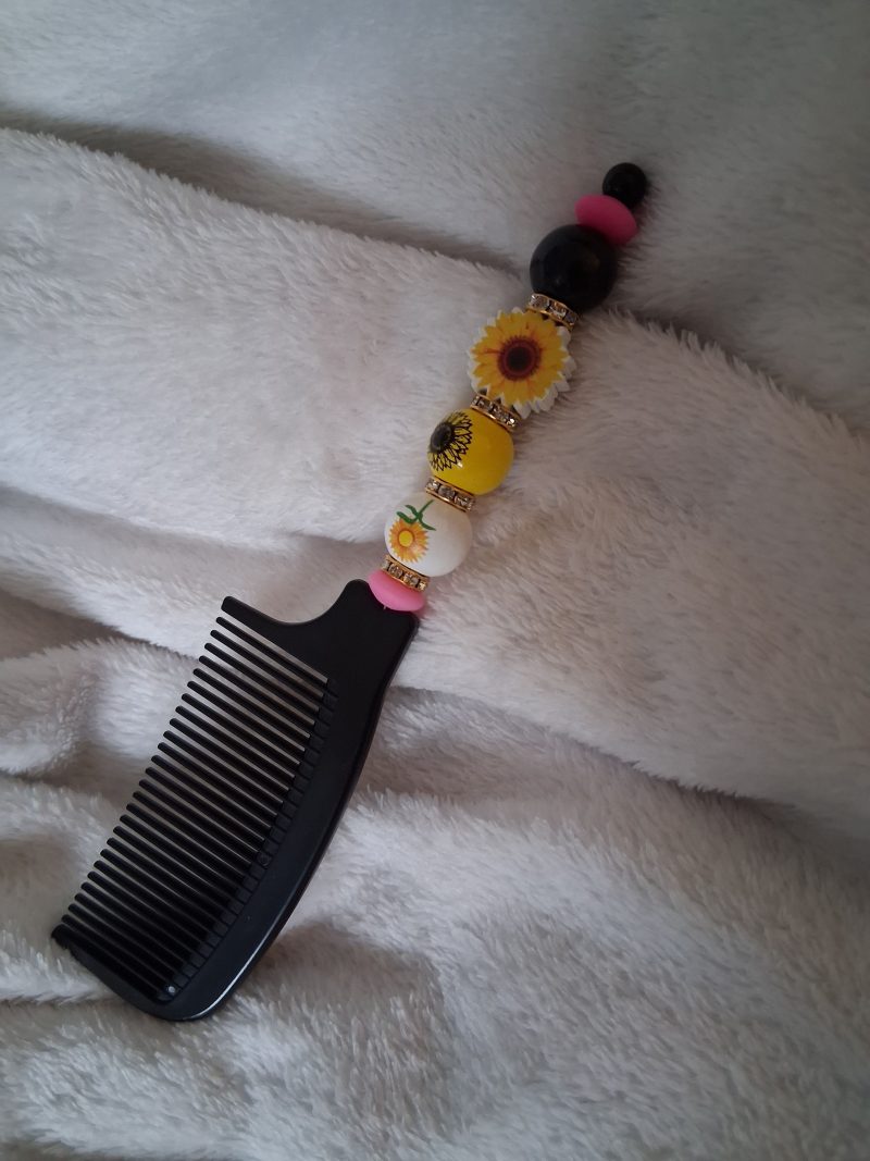Beautiful beaded Comb