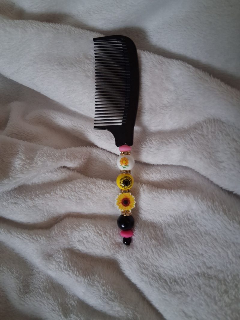 Beautiful beaded Comb