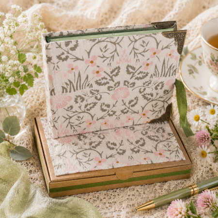 William Morris Fabric Notebook & Gift Box