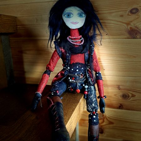 OOAK Original Gothic-ish Art Doll