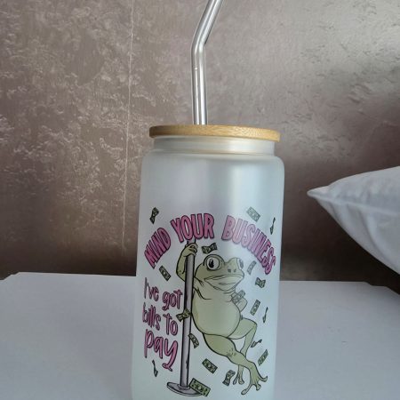 16 oz tumbler with lid