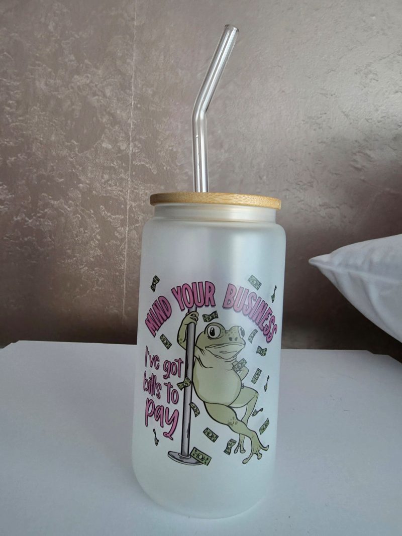 16 oz tumbler with lid