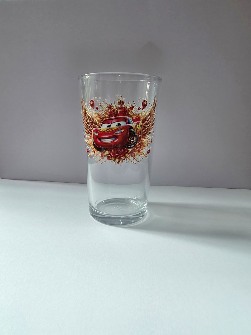 Pint glasses with designes