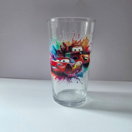 Pint glasses with designes