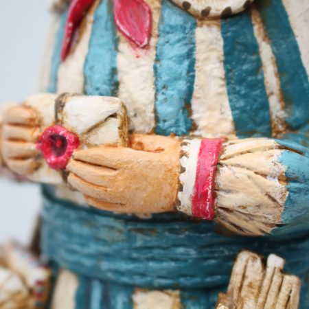 Handmade Marina Tideletter Art Doll, 29cm Tall, Paper Clay