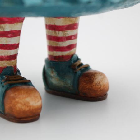 Handmade Marina Tideletter Art Doll, 29cm Tall, Paper Clay