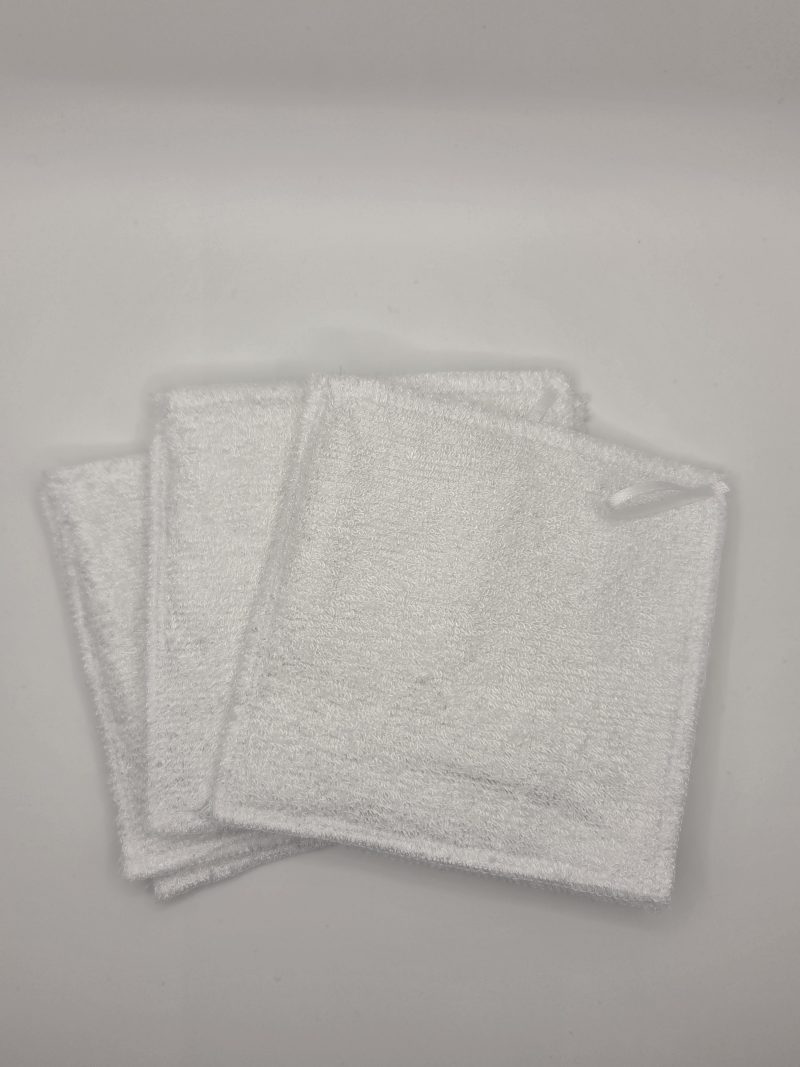 Handmade re-usable make up wipes