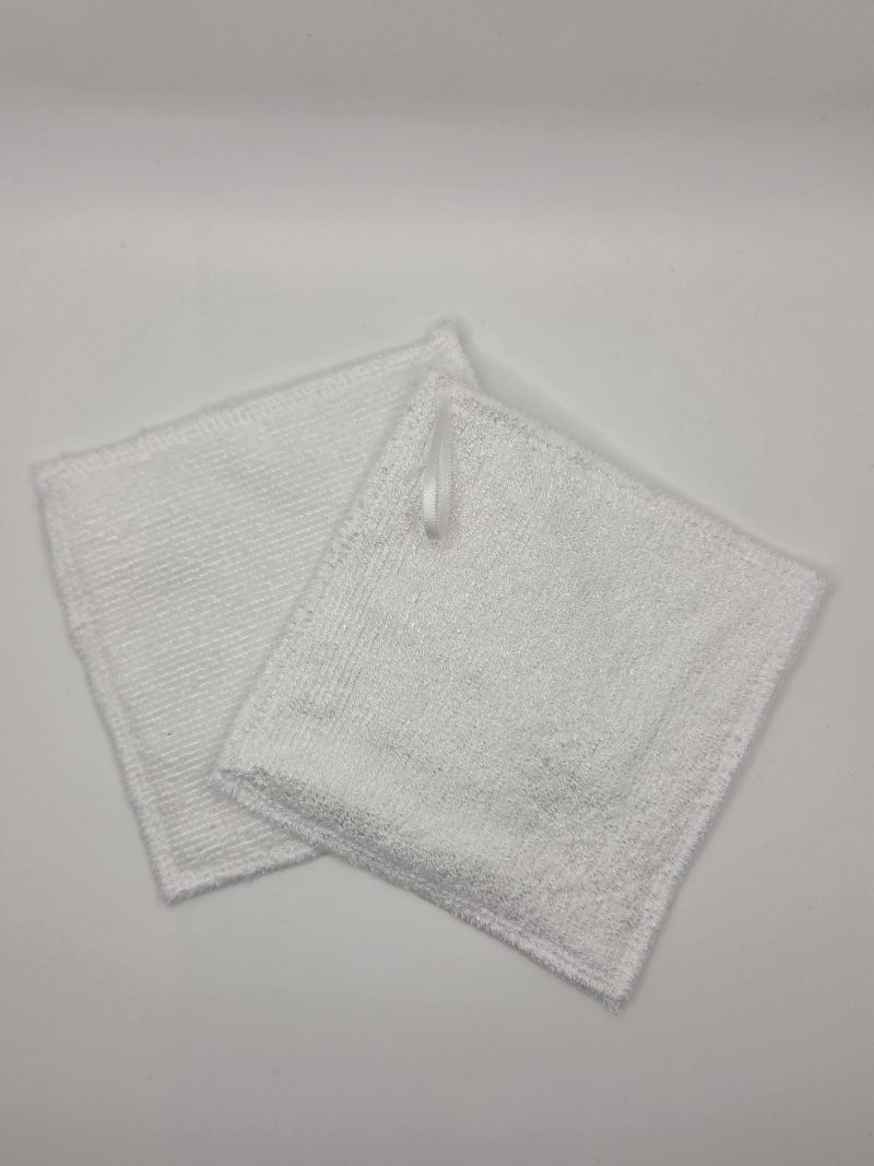 Handmade re-usable make up wipes