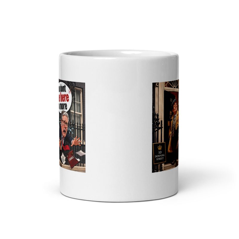 Funny Keir Starmer Del Boy Trotter Mug – 11oz White Ceramic Political Satire Gift