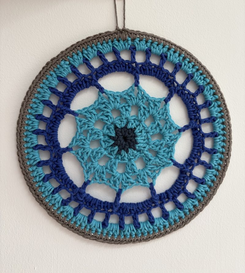 Crochet Mandala Suncatcher