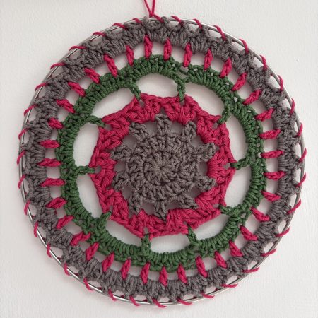 Crochet Mandala Suncatcher