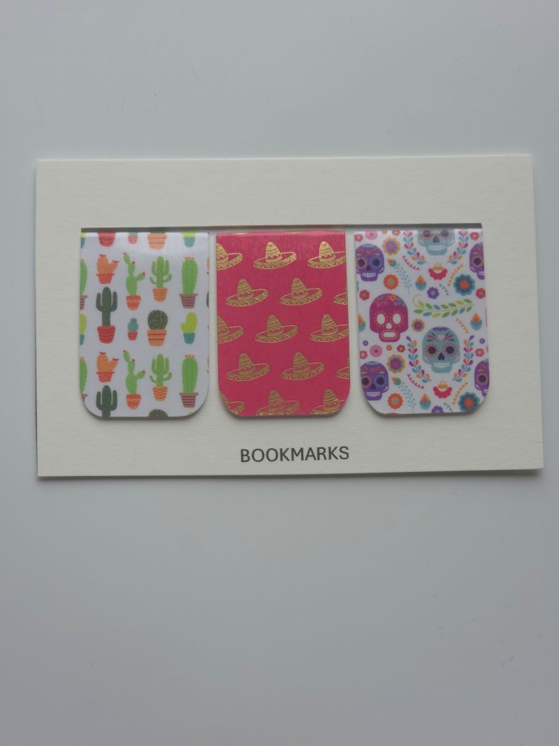 Handmade magnetic bookmarks