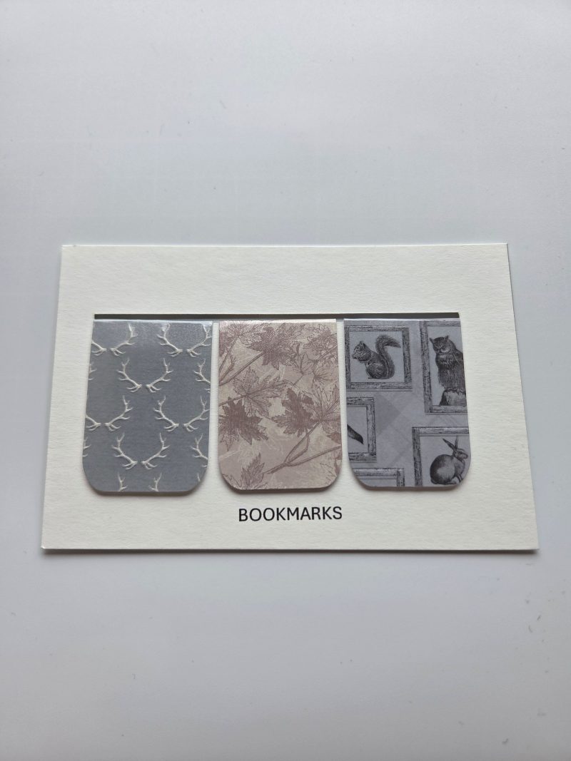 Handmade magnetic bookmarks