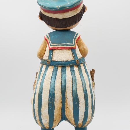 Handmade Jasper Tidefinder Paper Clay Art Doll, 34cm Tall