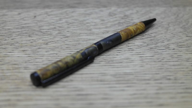 Handmade Resin And Oak Pen