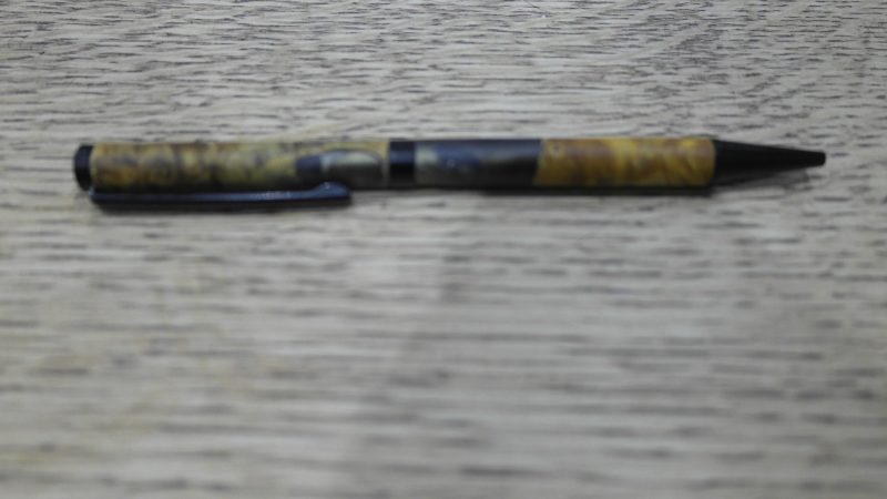 Handmade Resin And Oak Pen