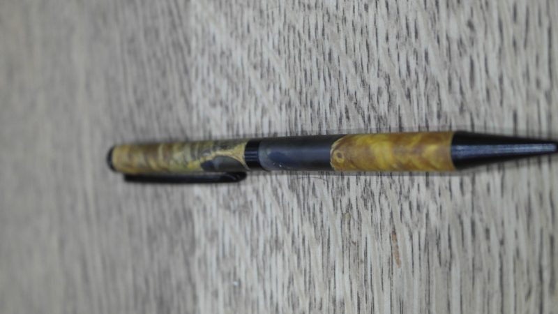 Handmade Resin And Oak Pen
