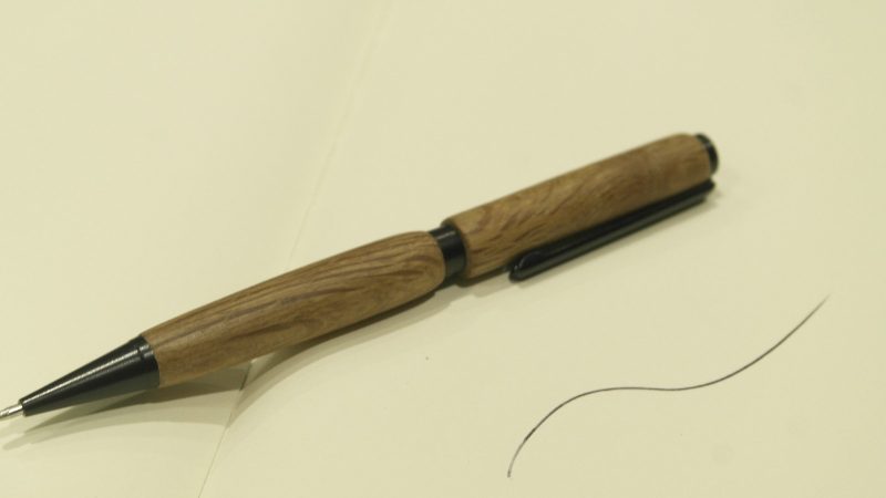 Handmade Oak Burl Pen