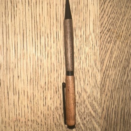 Handmade Wooden Pen Made From African Teak and Sapele wood
