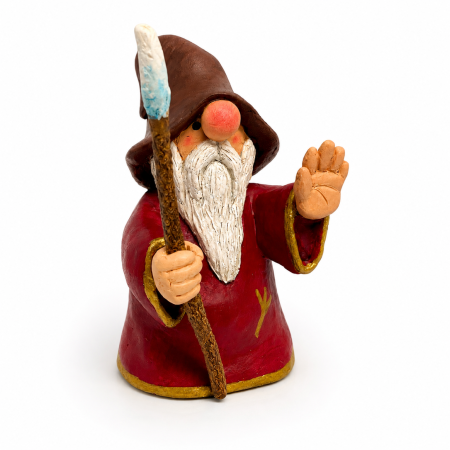 ‘Oakenberry’ Gnome Wizard Figurine