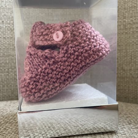 Hand Knitted Baby Bootees