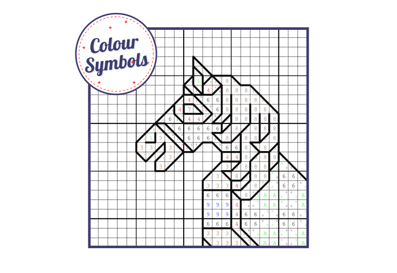 July ~ Rocking Horse ~ Cross Stitch Pattern PDF