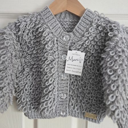 Baby's Handmade Loopy Cardigan