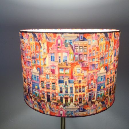Amsterdam – Drum Shade 30cm diameter x 20cm high. Free delivery