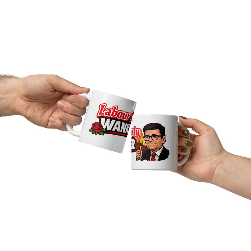 Funny Political Satire Mug – 11oz White Ceramic Labour Party Humour Design
