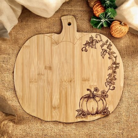 Pumpkin-Shaped Charcuterie & Serving Board
