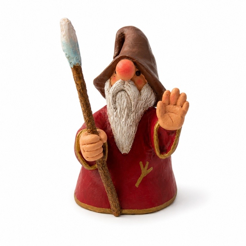 ‘Oakenberry’ Gnome Wizard Figurine