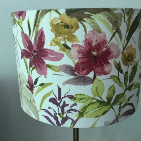 Kew Gardens – Drum Shade 30cm diameter x 20cm high. Free delivery