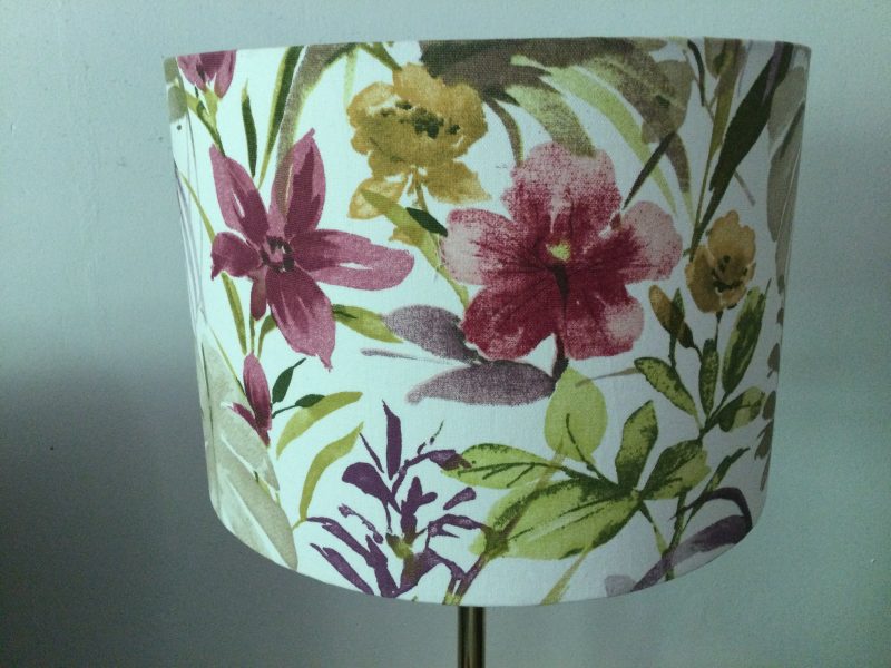 Kew Gardens – Drum Shade 30cm diameter x 20cm high. Free delivery
