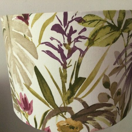 Kew Gardens – Drum Shade 30cm diameter x 20cm high. Free delivery