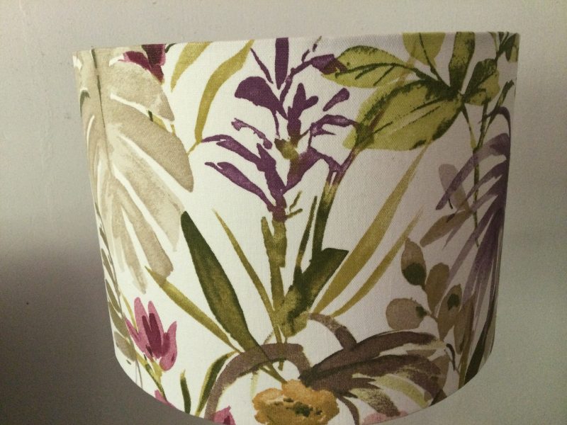 Kew Gardens – Drum Shade 30cm diameter x 20cm high. Free delivery