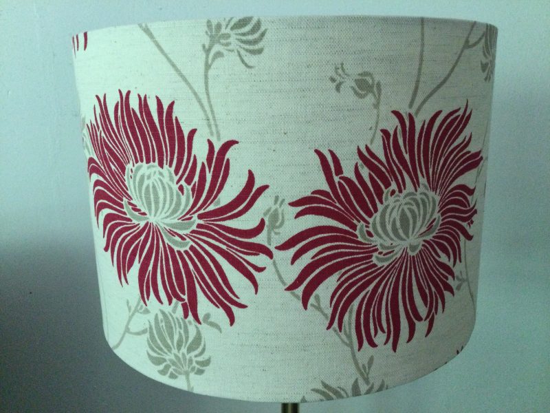 Flower Burst – Drum Shade 30cm diameter x 20cm high. Free delivery