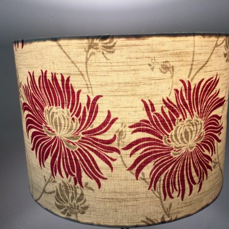 Flower Burst – Drum Shade 30cm diameter x 20cm high. Free delivery