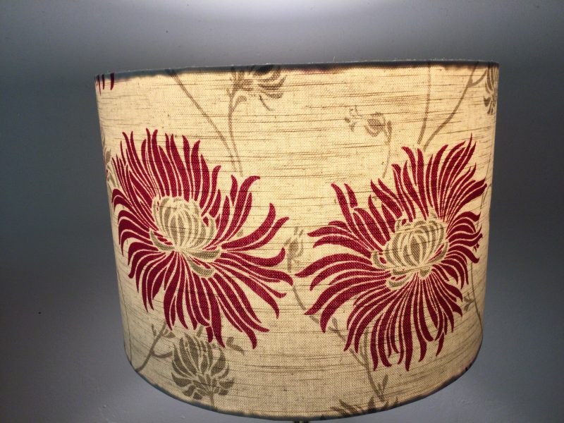 Flower Burst – Drum Shade 30cm diameter x 20cm high. Free delivery
