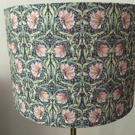 Pimpernel Blush – Drum Shade 30cm diameter x 20cm high. Free delivery